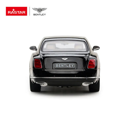 Rastar Bentley Mulsanne Black 1:18 Scale Diecast Model