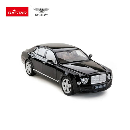 Rastar Bentley Mulsanne Black 1:18 Scale Diecast Model