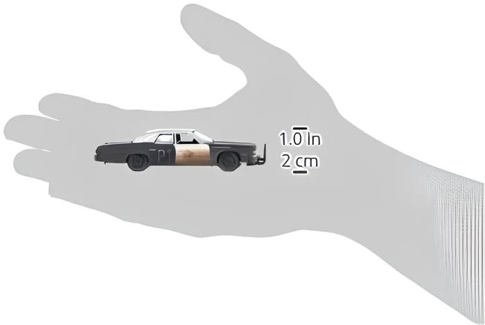 GreenLight Dodge Monaco Jake & Elwood's Blues Mobile 1974 Black 1:64 Scale Diecast Model