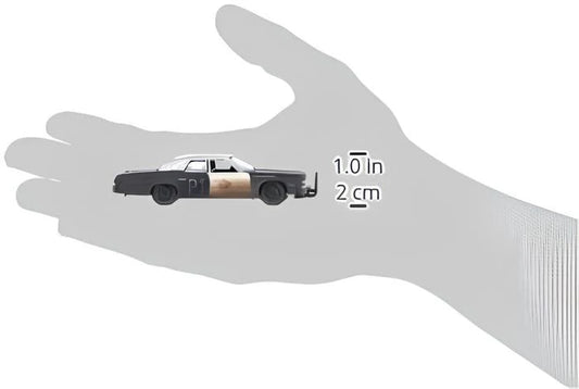 GreenLight Dodge Monaco Jake & Elwood's Blues Mobile 1974 Black 1:64 Scale Diecast Model