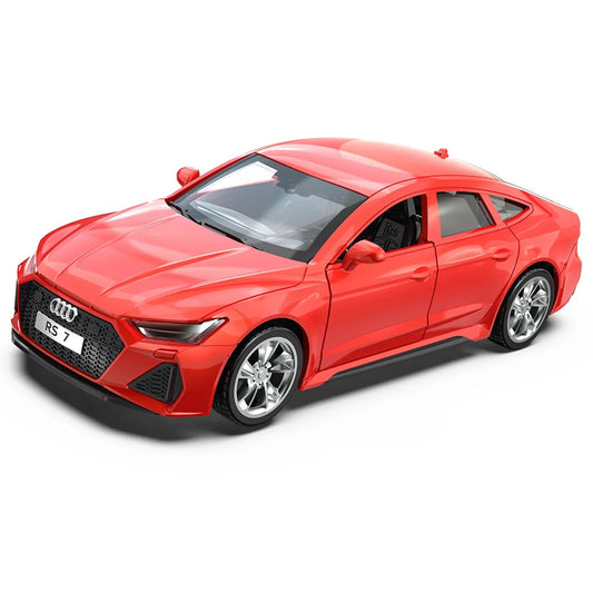 Audi RS 7 Sportback, 1:43 Scale (Red) collectible diecast model at Poketwheels