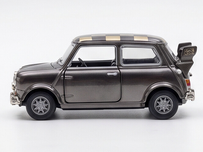 Tiny City Mini Cooper Chrome Black Diecast Model – Premium Collectible