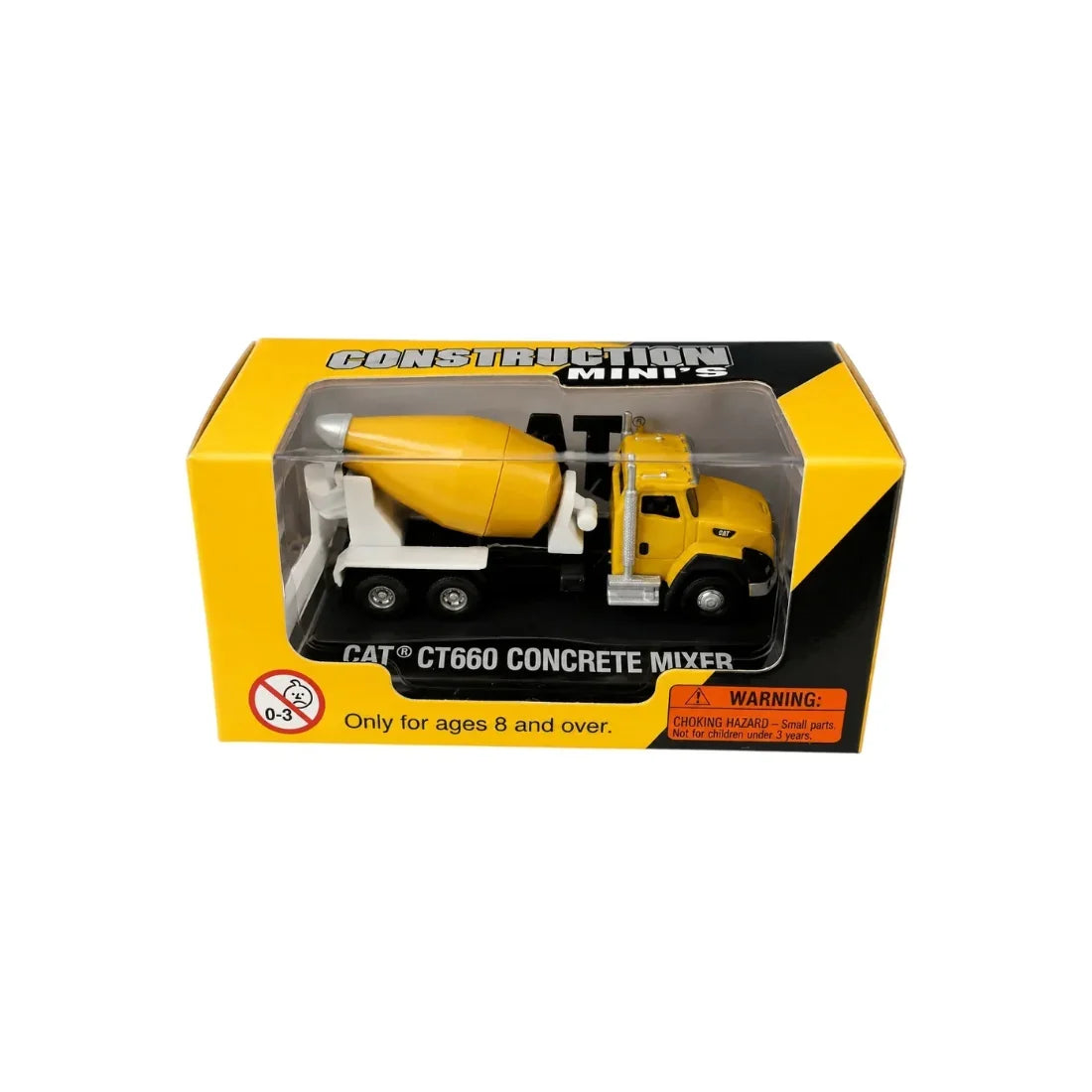CT660 Concrete Mixer, 1:64 Scale (Yellow) collectible diecast model at Poketwheels