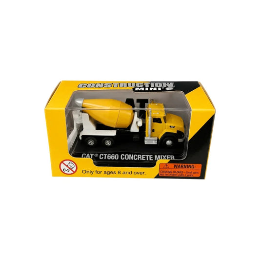 CT660 Concrete Mixer, 1:64 Scale (Yellow) collectible diecast model at Poketwheels