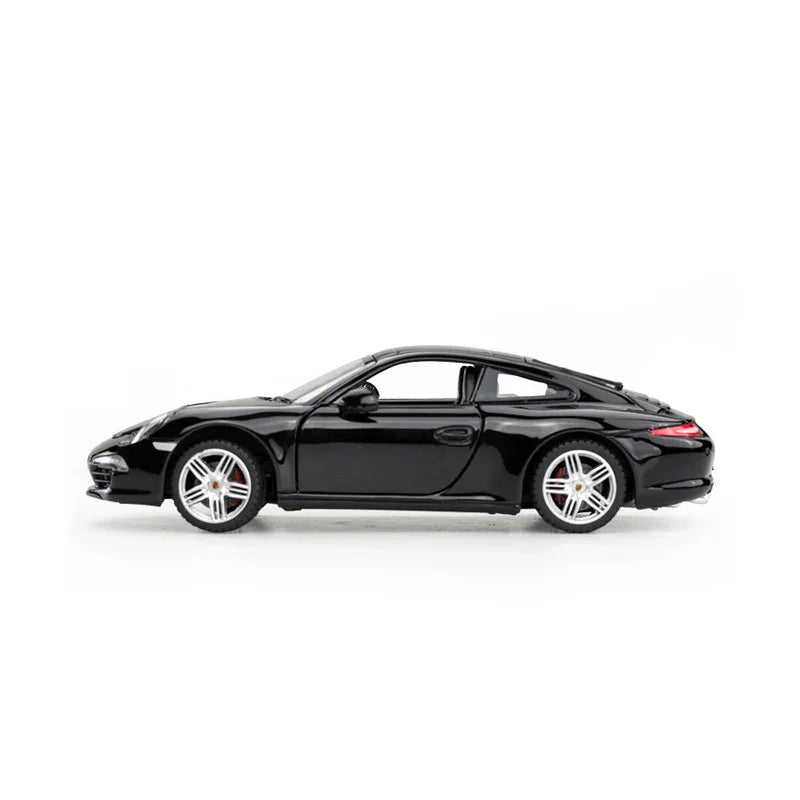 Rastar Porsche 911 Black 1:24 Scale Diecast Model