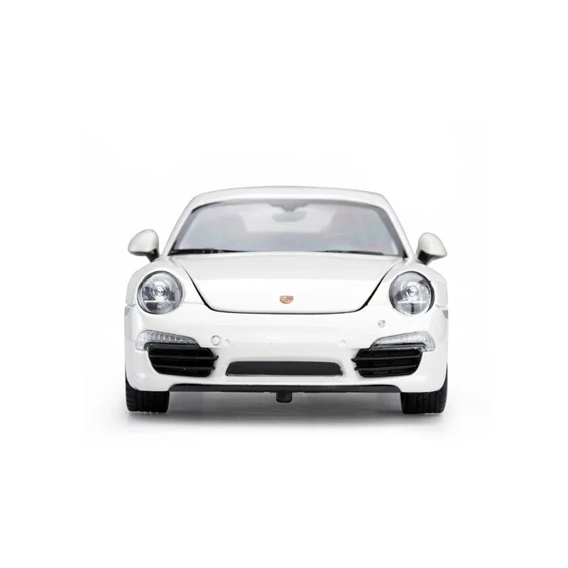 Rastar Porsche 911 White 1:24 Scale Diecast Model