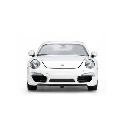 Rastar Porsche 911 White 1:24 Scale Diecast Model