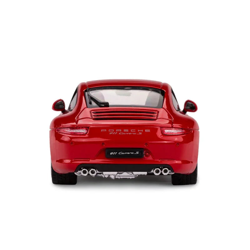 Premium scale diecast model car  – Porsche 911, 1:24 Scale (Red) Collectible