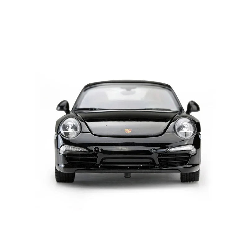 Rastar Porsche 911 Black 1:24 Scale Diecast Model