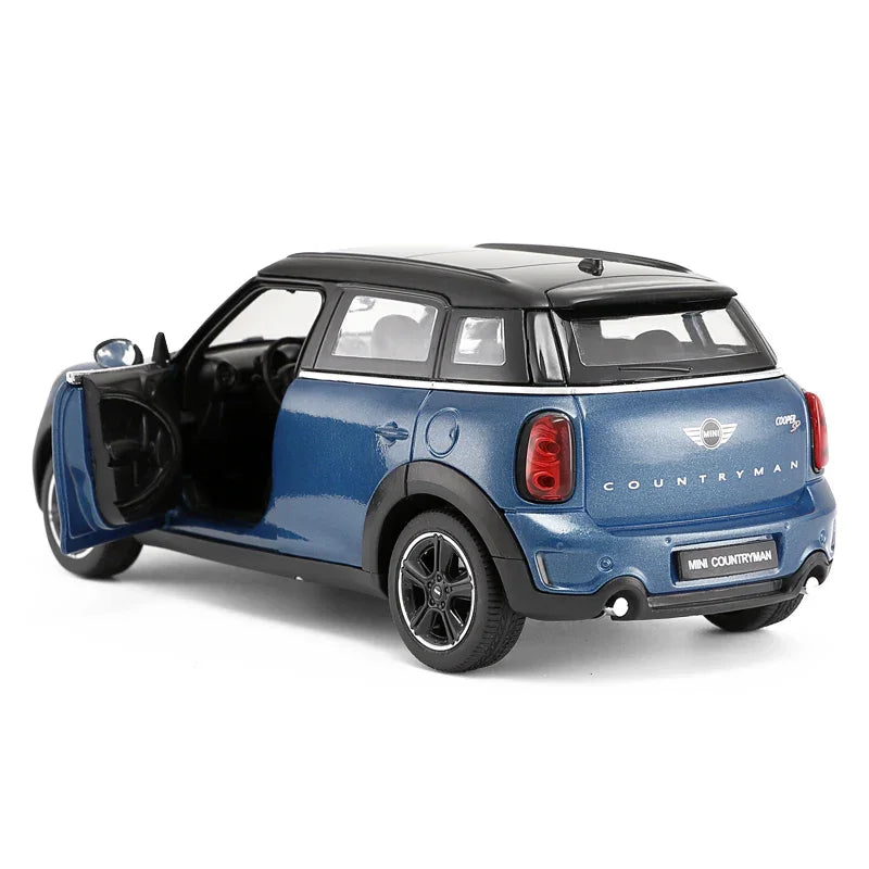Rastar Mini Countryman Blue 1:24 Scale Diecast Model