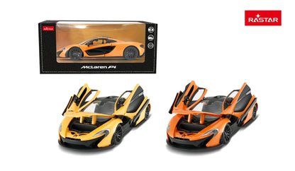 Rastar McLaren P1 Orange 1:24 Scale Diecast Model