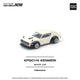 POPRACE Nissan Skyline KPGC110 Kenmeri White 1:64 Scale Diecast Model (Pre-Order)