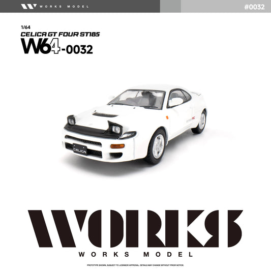 *PRE-ORDER* Toyota Celica GT Four ST-185 WRC, 1:64 Scale (White) collectible diecast model at Poketwheels