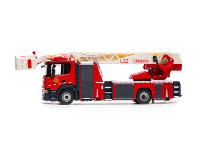 Scania Fire Ladder Truck