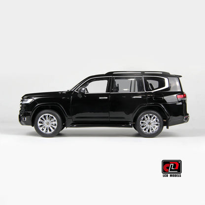 LCD Toyota Land Cruiser 300 ZX Black 1:18 Scale Diecast Model