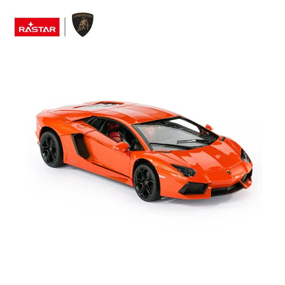 Rastar Lamborghini Aventador LP700 Orange 1:18 Scale Diecast Model