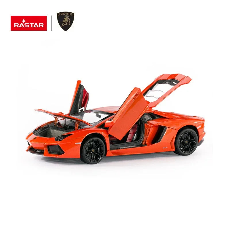 Rastar Lamborghini Aventador LP700 Orange 1:18 Scale Diecast Model