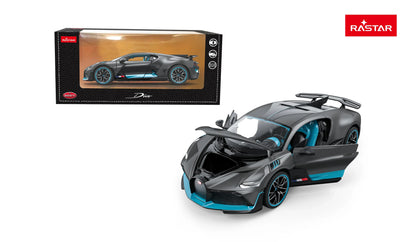 Rastar Bugatti Divo Grey 1:24 Scale Diecast Model