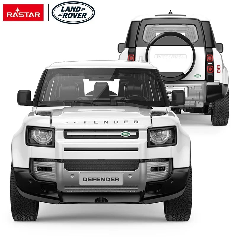 Rastar Land Rover Defender 90 White 1:24 Scale Diecast Model