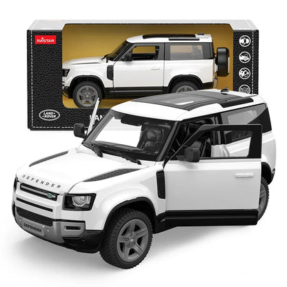 Rastar Land Rover Defender 90 White 1:24 Scale Diecast Model
