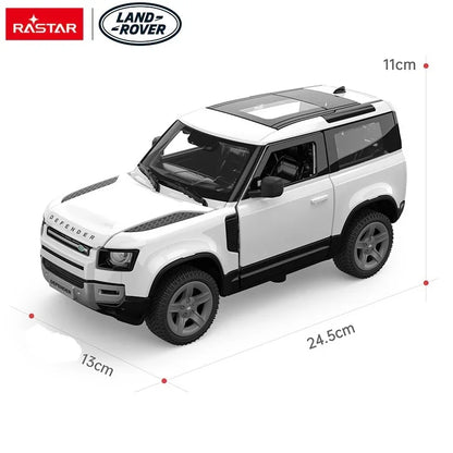 Rastar Land Rover Defender 90 White 1:24 Scale Diecast Model