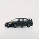 1:64 Mitsubishi Lancer Evolution IV – Black (LHD)