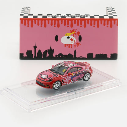 1:64 Toyota GR86 x Gloomy Bear – Red (Macau GP Edition)