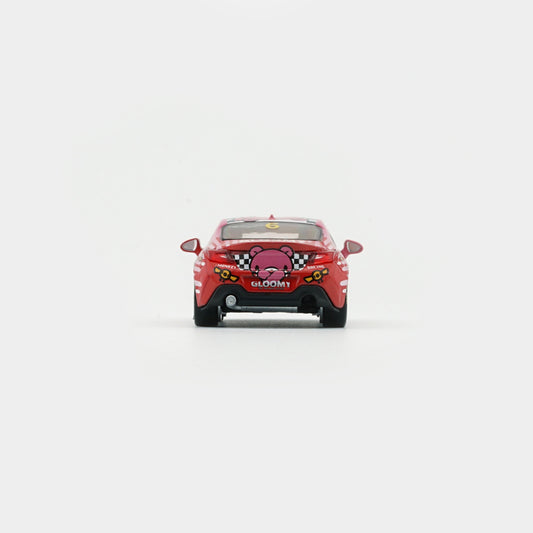 BMC 1:64 Toyota GR86 x Gloomy Bear – Red (Macau GP Edition)
