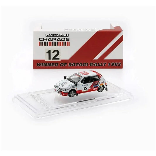 *PRE-ORDER* Daihatsu Charade -The Winner of '92 Safari Rally Group A Class 5 and 3rd of '93 Class 7, 1:64 Scale collectible diecast model at Poketwheels