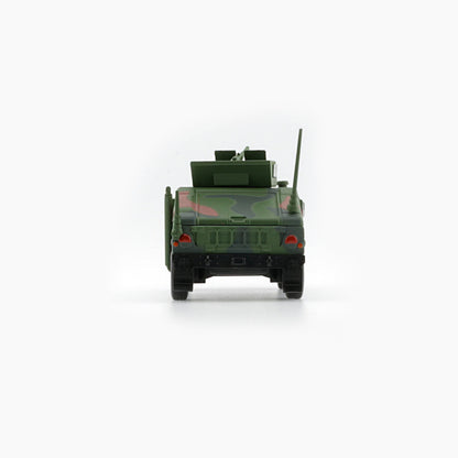 1:64 Humvee 4-CT – Woodland Camo with Stand Plate