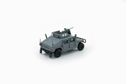 1:64 Humvee 4-CT – Matte Dark Gray with Stand Plate