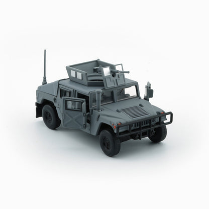 1:64 Humvee 4-CT – Matte Dark Gray with Stand Plate