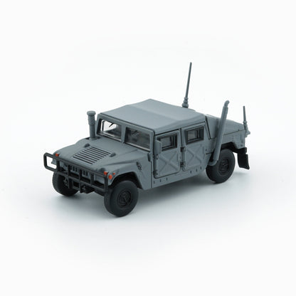 1:64 Humvee 4-CT – Matte Dark Gray with Stand Plate