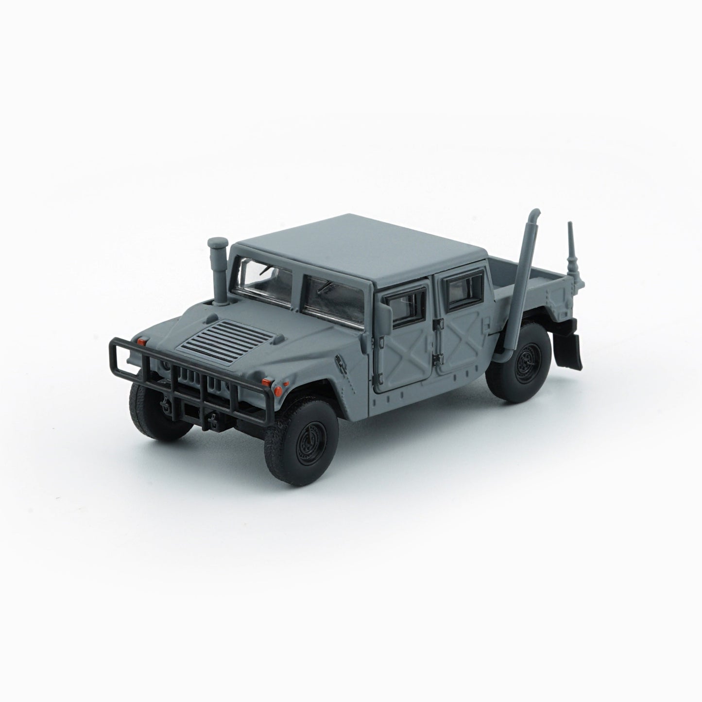 1:64 Humvee 4-CT – Matte Dark Gray with Stand Plate