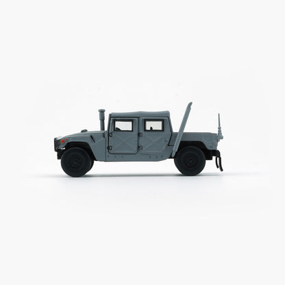 1:64 Humvee 4-CT – Matte Dark Gray with Stand Plate