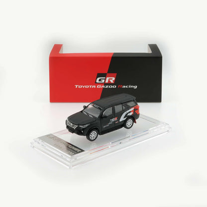 BMC Gazoo Racing Toyota Fortuner 2018 Matte Black Limited Edition 1:64 Scale Diecast Model
