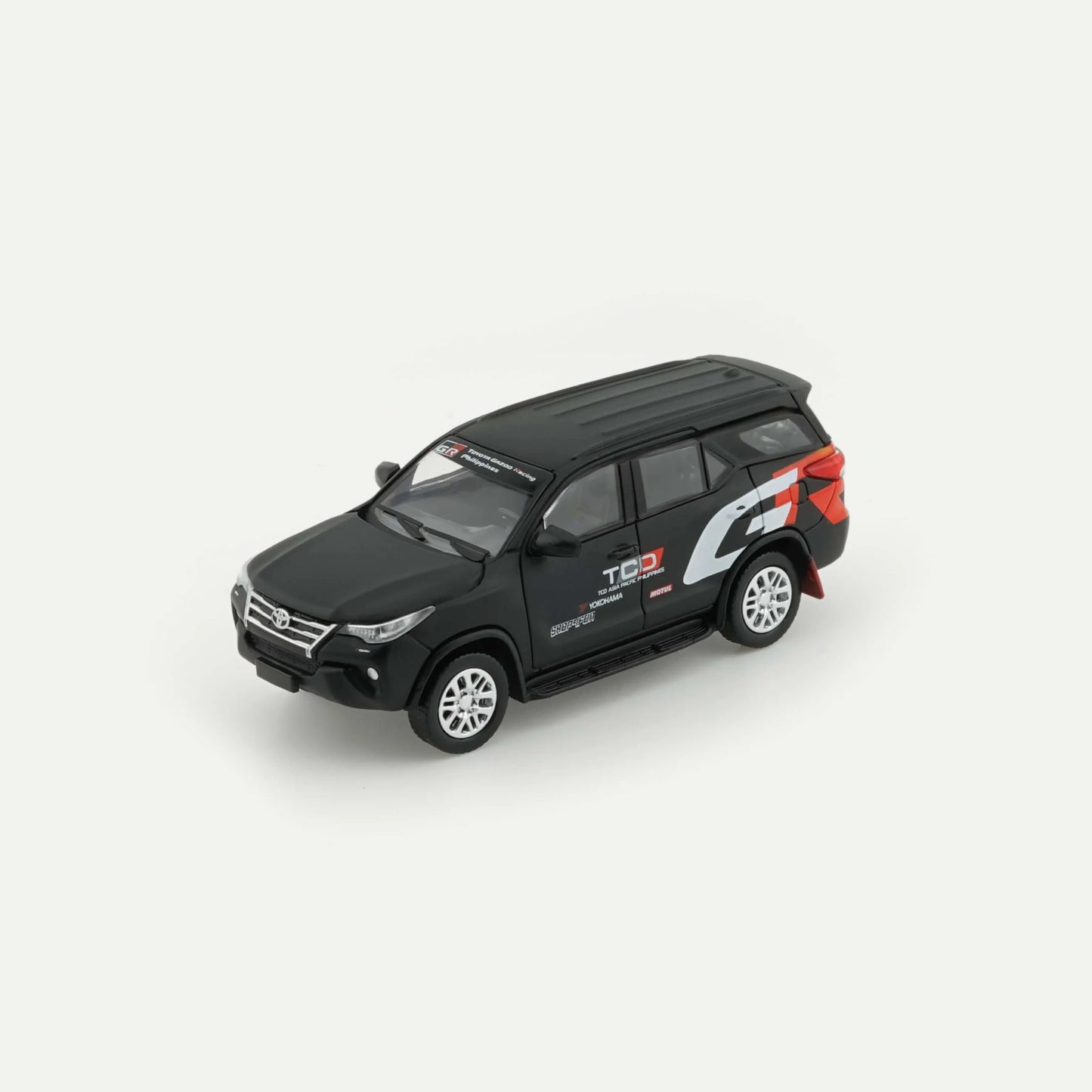 BMC Gazoo Racing Toyota Fortuner 2018 Matte Black Limited Edition 1:64 Scale Diecast Model