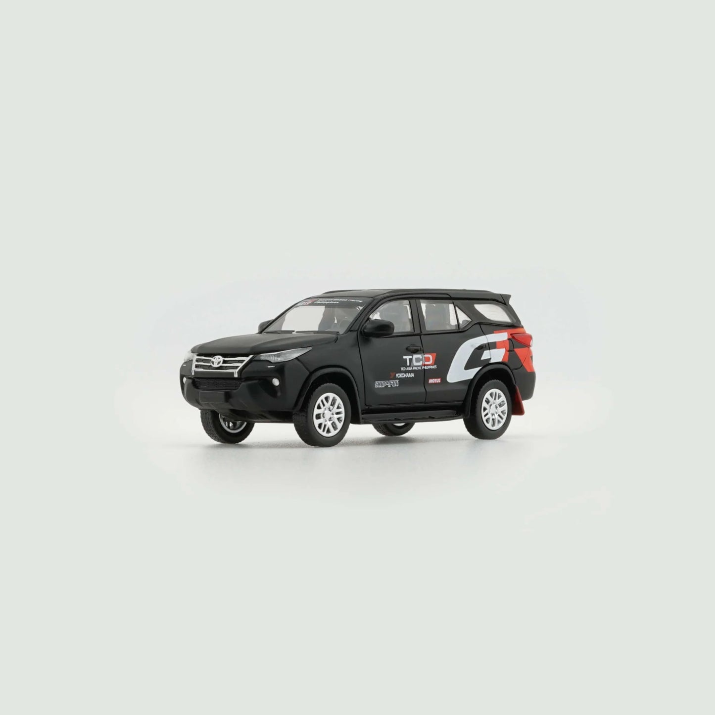 BMC Gazoo Racing Toyota Fortuner 2018 Matte Black Limited Edition 1:64 Scale Diecast Model