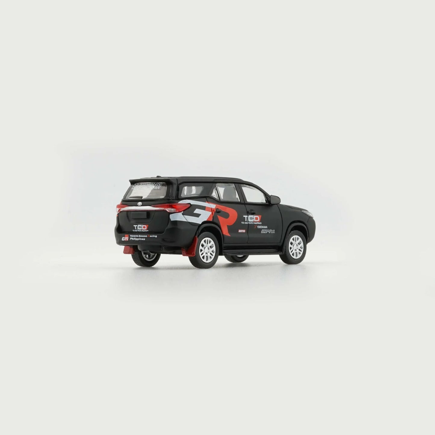 BMC Gazoo Racing Toyota Fortuner 2018 Matte Black Limited Edition 1:64 Scale Diecast Model