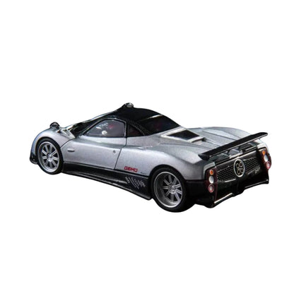 PRE-ORDER ALMOST REAL Pagani Zonda F Grigio Mercurio 2005 1:64 Scale Diecast Model