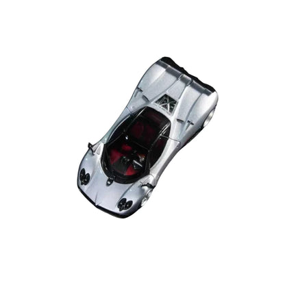PRE-ORDER ALMOST REAL Pagani Zonda F Grigio Mercurio 2005 1:64 Scale Diecast Model