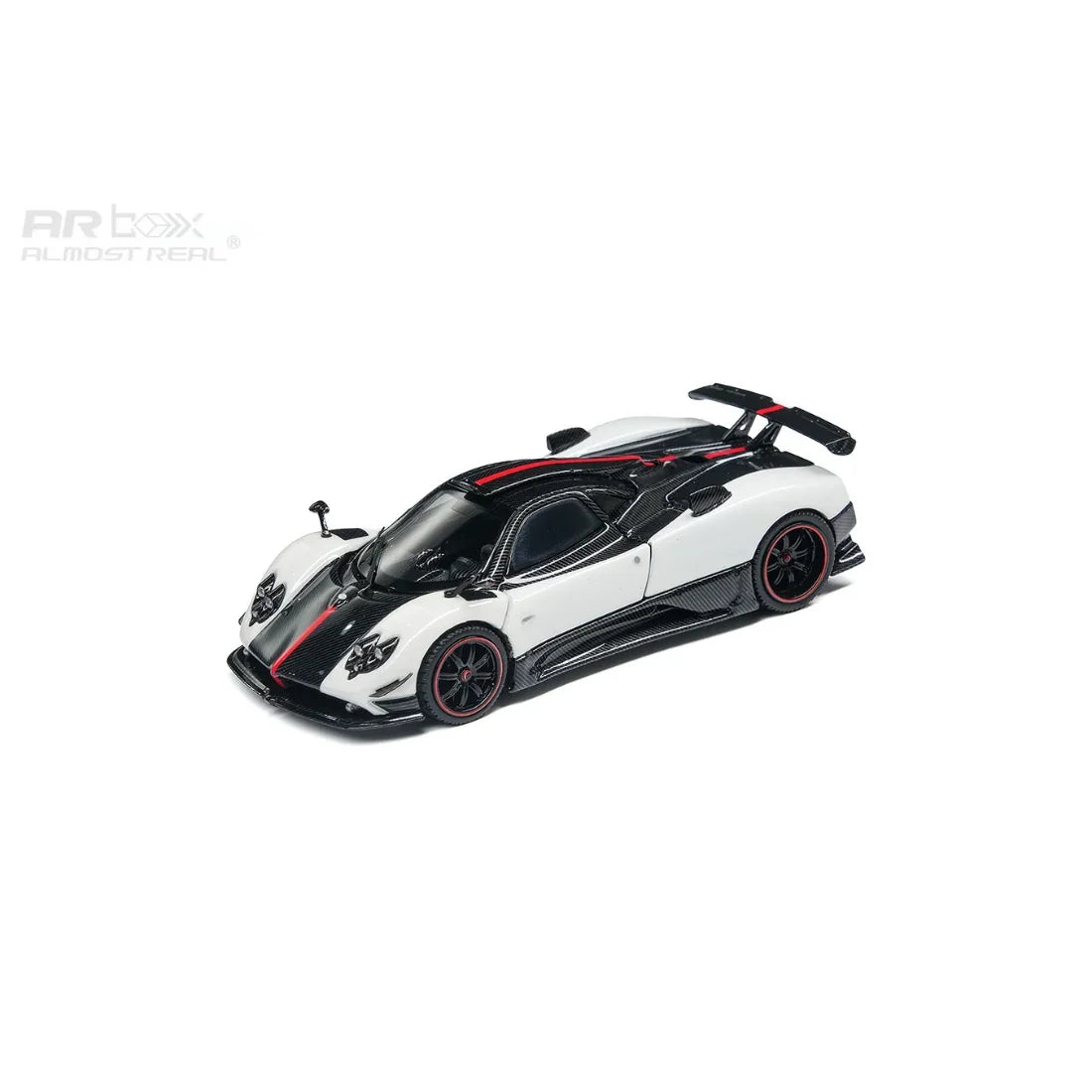 *PRE-ORDER* Pagani Zonda Cinque Coupe - 2009 - Bianco Benny, 1:64 Scale collectible diecast model at Poketwheels