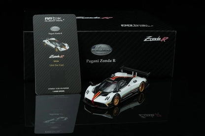 ALMOST REAL Pagani Zonda R White 1:64 Scale Diecast Model