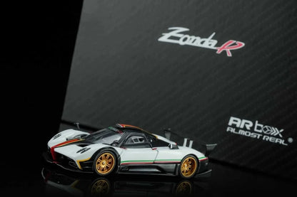 ALMOST REAL Pagani Zonda R White 1:64 Scale Diecast Model