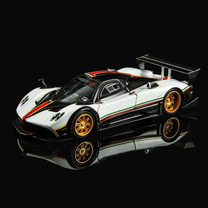 ALMOST REAL Pagani Zonda R White 1:64 Scale Diecast Model