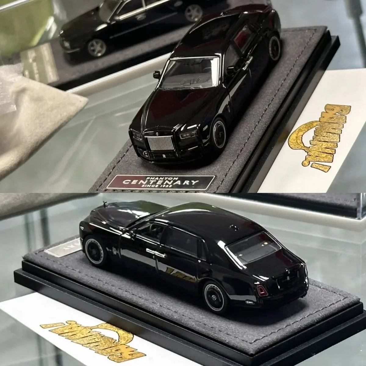 *HEC 2026* Phantom VIII EWB Centenary, 1:64 Scale (Black) collectible diecast model at Poketwheels