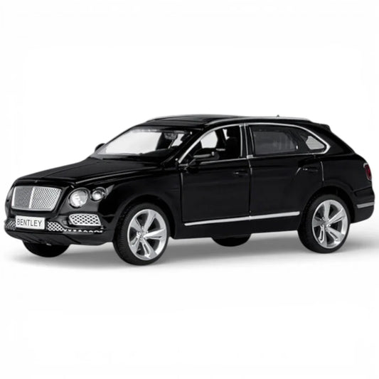 Premium scale diecast model car  – Bentley Bentayga, 1:32 Scale (Black) Collectible