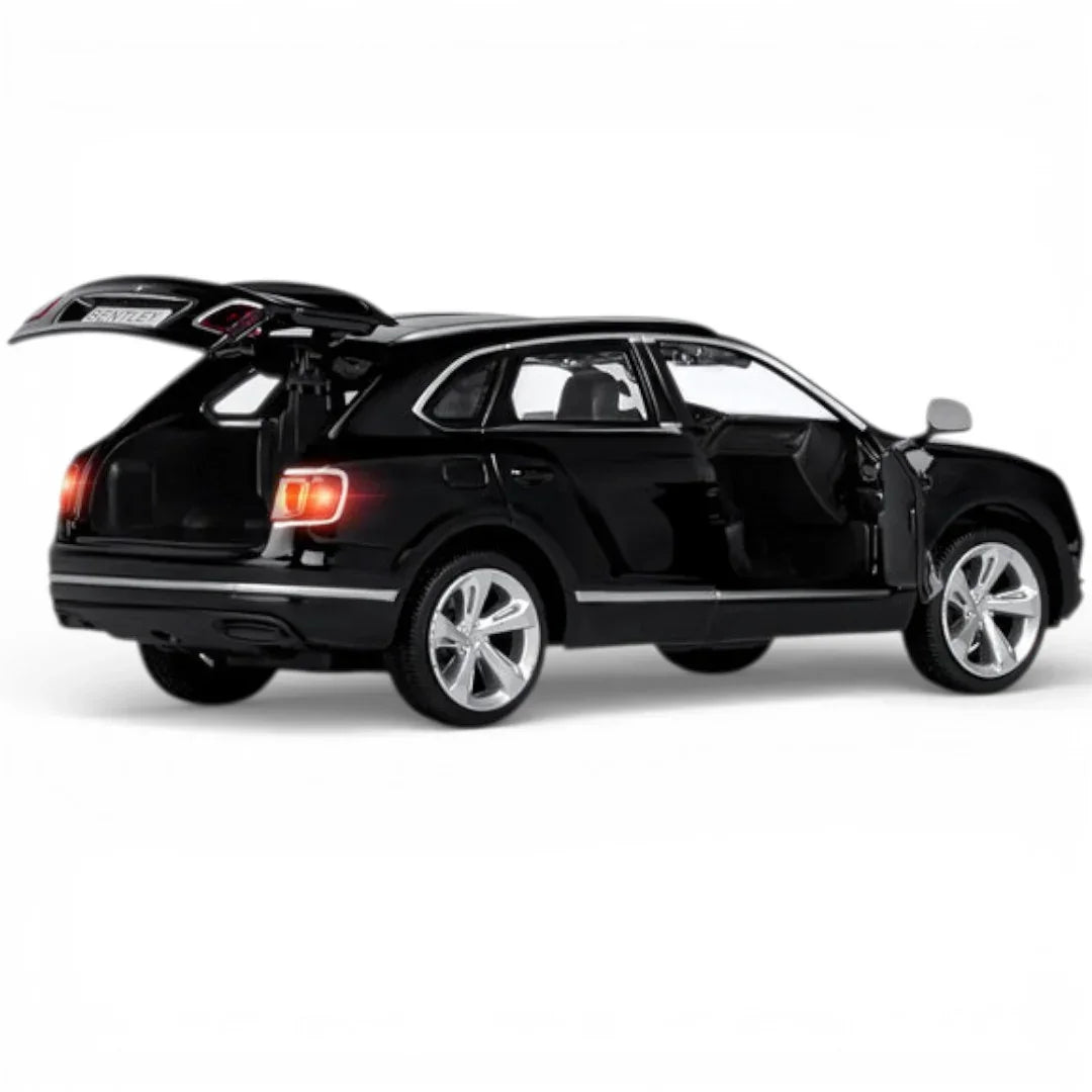 Premium scale diecast model car  – Bentley Bentayga, 1:32 Scale (Black) Collectible