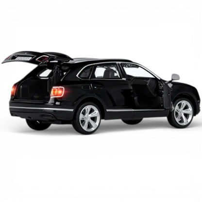 Premium scale diecast model car  – Bentley Bentayga, 1:32 Scale (Black) Collectible