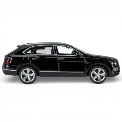 Premium scale diecast model car  – Bentley Bentayga, 1:32 Scale (Black) Collectible